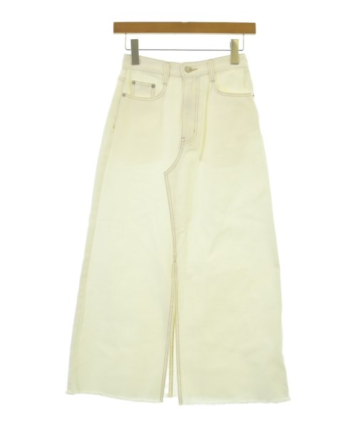 Apuweiser-riche(アプワイザーリッシェ)ロング・マキシ丈スカート 白 サイズ:0(XS位)/2200672918049