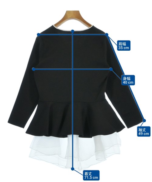 Apuweiser-riche（アプワイザーリッシェ）ニット・セーター 黒 サイズ:2(M位) レディース/2200672918056