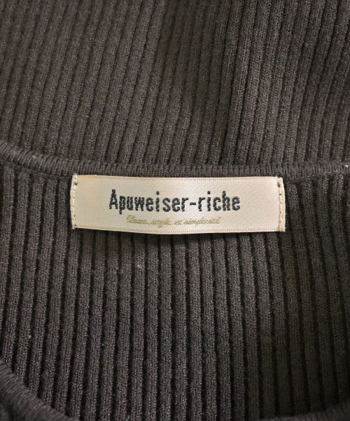 Apuweiser-riche（アプワイザーリッシェ）カーディガン 茶 サイズ:F レディース/2200678806098