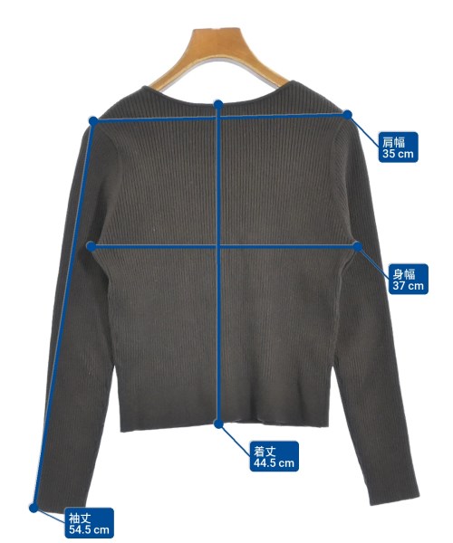 Apuweiser-riche（アプワイザーリッシェ）カーディガン 茶 サイズ:F レディース/2200678806098