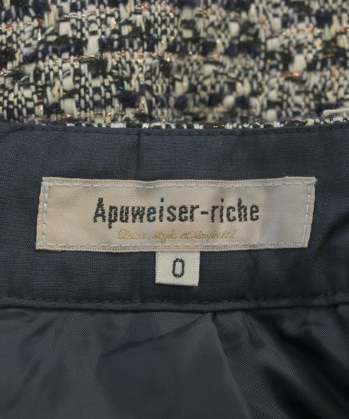 Apuweiser-riche（アプワイザーリッシェ）ショートパンツ 紺 サイズ:0(XS位) レディース/2200681241053