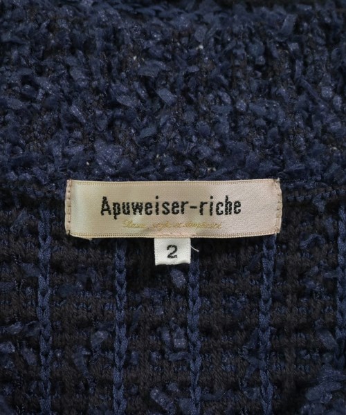 Apuweiser-riche（アプワイザーリッシェ）ベスト 紺 サイズ:2(M位) レディース/2200690194036