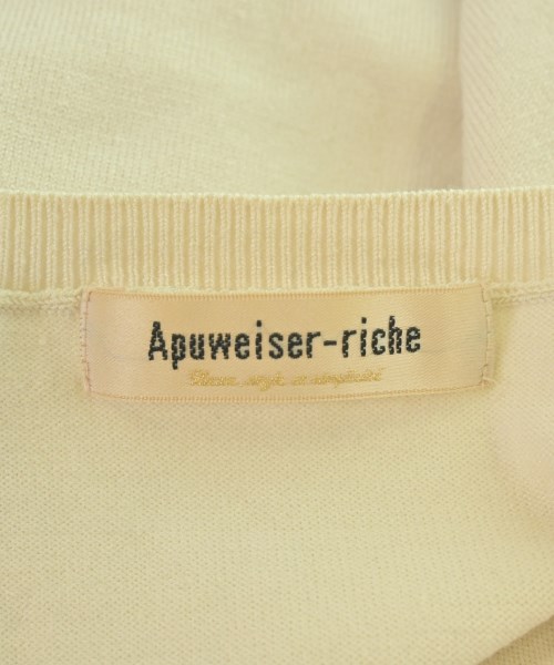 Apuweiser-riche（アプワイザーリッシェ）ニット・セーター ベージュ サイズ:2(M位) レディース/2200686304036