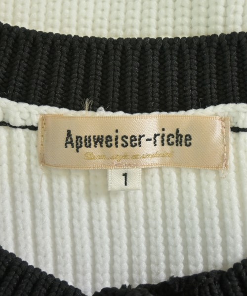 Apuweiser-riche（アプワイザーリッシェ）カーディガン 白 サイズ:1(S位) レディース/2200694627158