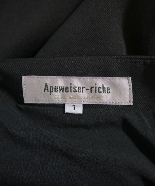 Apuweiser-riche（アプワイザーリッシェ）ワンピース 黒 サイズ:1(S位) レディース/2200696834134