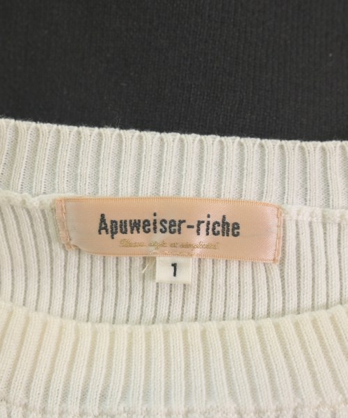 Apuweiser-riche（アプワイザーリッシェ）ワンピース 黒 サイズ:1(S位) レディース/2200697940025