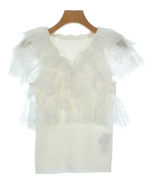 Apuweiser-riche(アプワイザーリッシェ)ベスト/ノースリーブ 白 サイズ:2(M位)/2200645889123