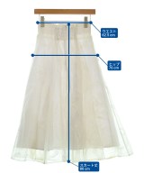 Apuweiser-riche（アプワイザーリッシェ）ロング・マキシ丈スカート 白 サイズ:0(XS位) レディース/2200645889215