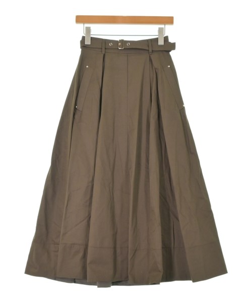 Apuweiser-riche(アプワイザーリッシェ)ロング・マキシ丈スカート 茶 サイズ:1(S位)/2200656410026
