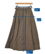 Apuweiser-riche（アプワイザーリッシェ）ロング・マキシ丈スカート 茶 サイズ:1(S位) レディース/2200656410026