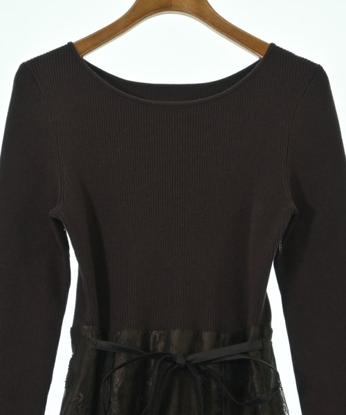 Apuweiser-riche（アプワイザーリッシェ）ワンピース 茶 サイズ:2(M位) レディース/2200660143033