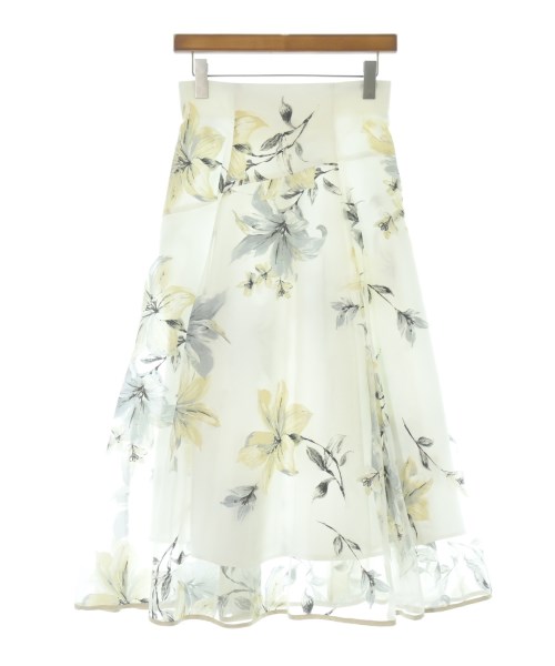 Apuweiser-riche(アプワイザーリッシェ)ロング・マキシ丈スカート 白 サイズ:1(S位)/2200660143064