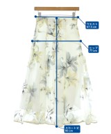 Apuweiser-riche（アプワイザーリッシェ）ロング・マキシ丈スカート 白 サイズ:1(S位) レディース/2200660143064