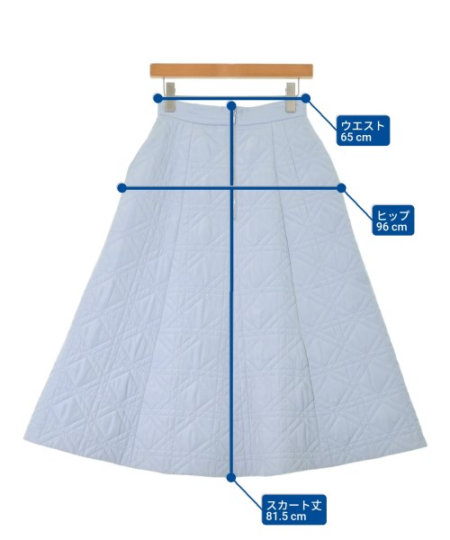 Apuweiser-riche（アプワイザーリッシェ）ロング・マキシ丈スカート 青 サイズ:1(S位) レディース/2200660143088