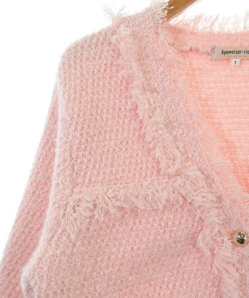 Apuweiser-riche（アプワイザーリッシェ）カーディガン ピンク サイズ:1(S位) レディース/2200659645111