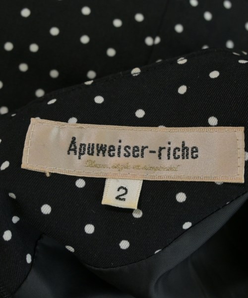 Apuweiser-riche（アプワイザーリッシェ）ワンピース 黒 サイズ:2(M位) レディース/2200712782036