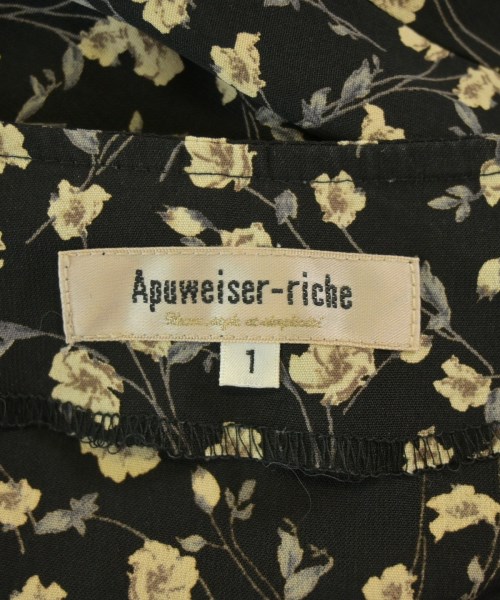 Apuweiser-riche（アプワイザーリッシェ）ワンピース 黒 サイズ:1(S位) レディース/2200710893079