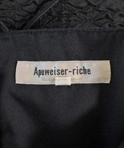 Apuweiser-riche（アプワイザーリッシェ）ワンピース 黒 サイズ:1(S位) レディース/2200710075123