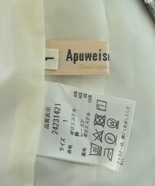Apuweiser-riche（アプワイザーリッシェ）ワンピース 黒 サイズ:1(S位) レディース/2200715432075