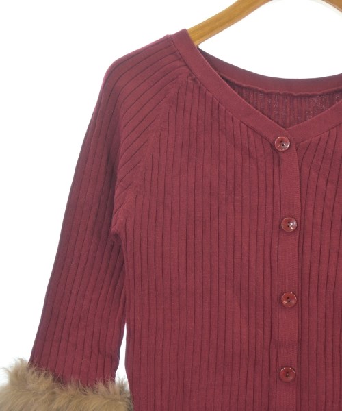 Apuweiser-riche（アプワイザーリッシェ）カーディガン 赤 サイズ:2(M位) レディース/2200638963021