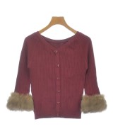 Apuweiser-riche（アプワイザーリッシェ）カーディガン 赤 サイズ:2(M位) レディース/2200638963021