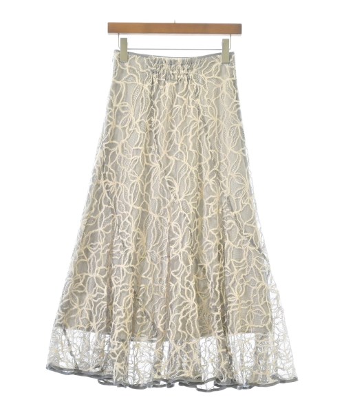 Apuweiser-riche（アプワイザーリッシェ）ロング・マキシ丈スカート グレー サイズ:1(S位) レディース/2200645482096