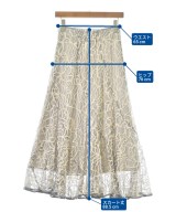 Apuweiser-riche（アプワイザーリッシェ）ロング・マキシ丈スカート グレー サイズ:1(S位) レディース/2200645482096