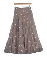 Apuweiser-riche（アプワイザーリッシェ）ロング・マキシ丈スカート 茶 サイズ:2(M位) レディース/2200645322057