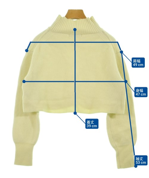 Apuweiser-riche（アプワイザーリッシェ）ニット・セーター 黄 サイズ:2(M位) レディース/2200648206026
