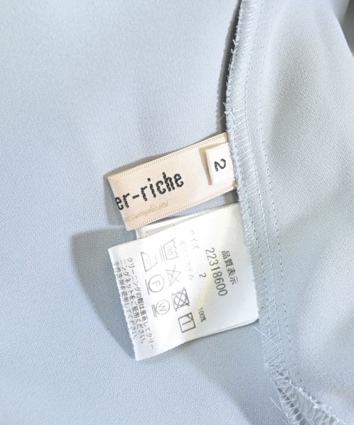 Apuweiser-riche（アプワイザーリッシェ）カジュアルシャツ 青 サイズ:2(M位) レディース/2200653402017