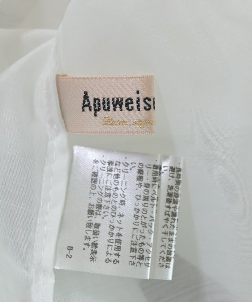 Apuweiser-riche（アプワイザーリッシェ）カジュアルシャツ 白 サイズ:2(M位) レディース/2200653402109