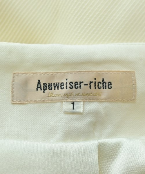 Apuweiser-riche（アプワイザーリッシェ）ロング・マキシ丈スカート 白 サイズ:1(S位) レディース/2200700276035