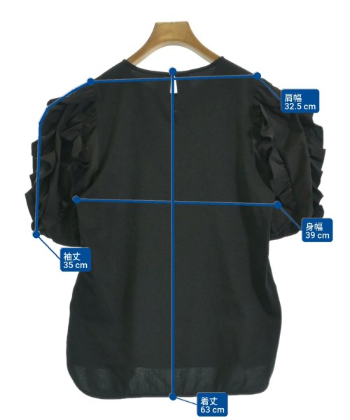 Apuweiser-riche（アプワイザーリッシェ）Tシャツ・カットソー 黒 サイズ:2(M位) レディース/2200704732148