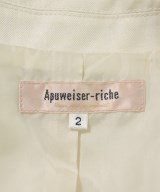 Apuweiser-riche（アプワイザーリッシェ）テーラードジャケット 白 サイズ:2(M位) レディース/2200660741024