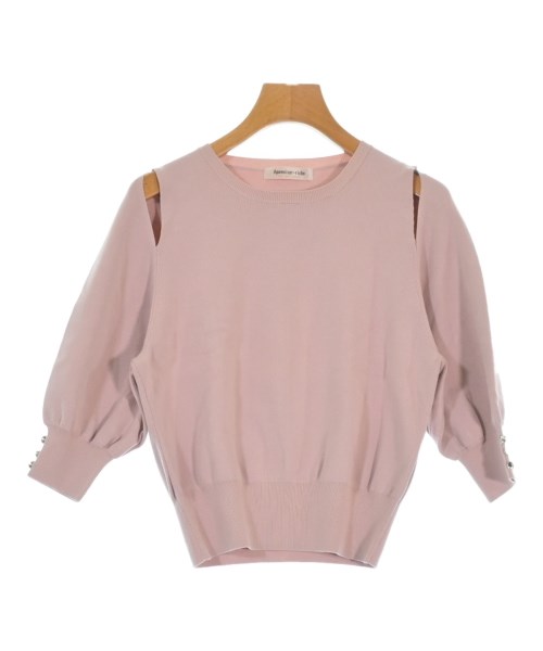 Apuweiser-riche(アプワイザーリッシェ)ニット・セーター ピンク サイズ:2(M位)/2200662123118