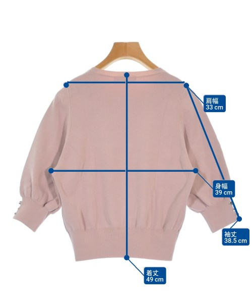 Apuweiser-riche（アプワイザーリッシェ）ニット・セーター ピンク サイズ:2(M位) レディース/2200662123118