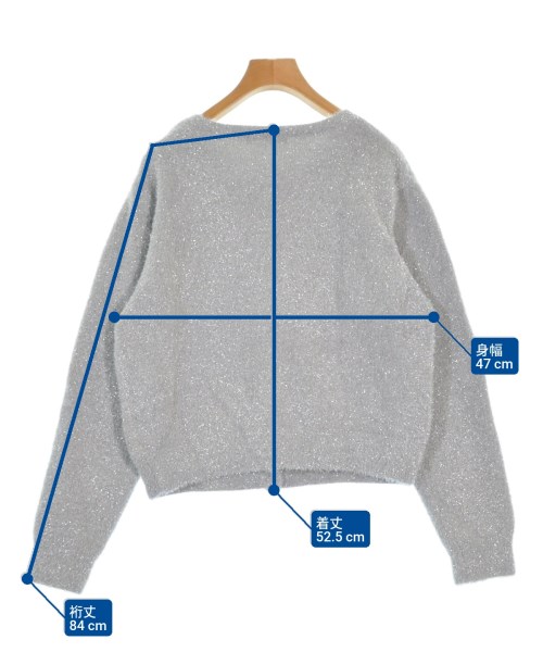 Apuweiser-riche（アプワイザーリッシェ）カーディガン グレー サイズ:2(M位) レディース/2200662123125