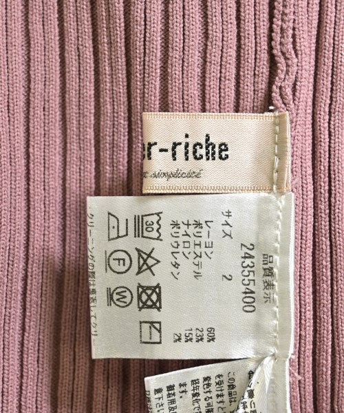 Apuweiser-riche（アプワイザーリッシェ）ニット・セーター ピンク サイズ:2(M位) レディース/2200662954101