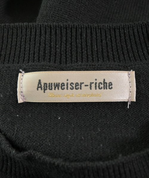Apuweiser-riche（アプワイザーリッシェ）ニット・セーター 黒 サイズ:2(M位) レディース/2200663165032