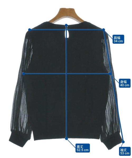 Apuweiser-riche（アプワイザーリッシェ）ニット・セーター 黒 サイズ:2(M位) レディース/2200665557071