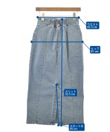 Apuweiser-riche（アプワイザーリッシェ）ロング・マキシ丈スカート 青 サイズ:1(S位) レディース/2200667650022