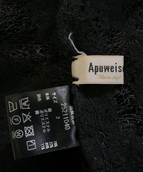 Apuweiser-riche（アプワイザーリッシェ）カジュアルシャツ 黒 サイズ:2(M位) レディース/2200728318069