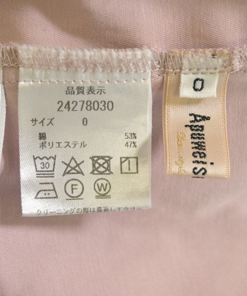 Apuweiser-riche（アプワイザーリッシェ）その他 ピンク サイズ:0(XS位) レディース/2200720322057