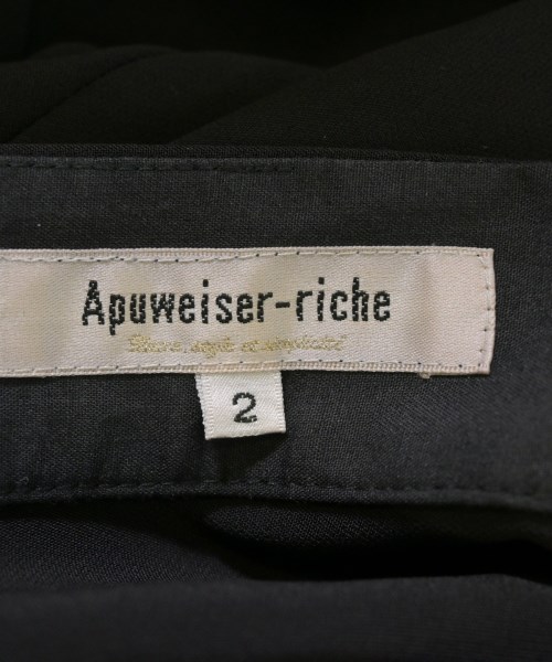 Apuweiser-riche（アプワイザーリッシェ）スラックス 黒 サイズ:2(M位) レディース/2200699090124