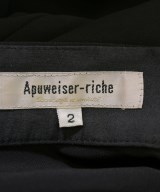 Apuweiser-riche（アプワイザーリッシェ）スラックス 黒 サイズ:2(M位) レディース/2200699090124