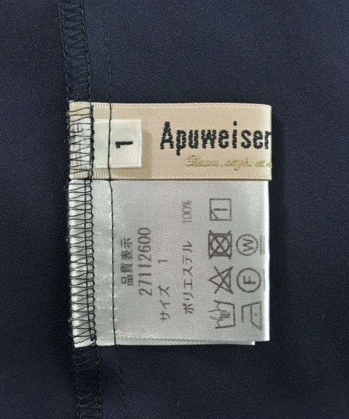 Apuweiser-riche（アプワイザーリッシェ）ブラウス 紺 サイズ:1(S位) レディース/2200684747057