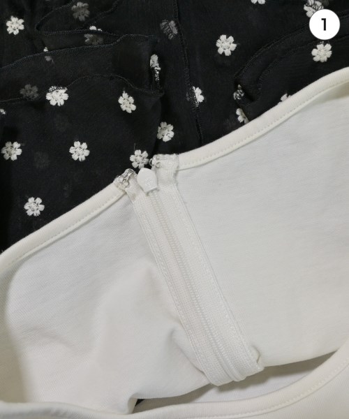 Apuweiser-riche（アプワイザーリッシェ）Tシャツ・カットソー 黒 サイズ:1(S位) レディース/2200686581024