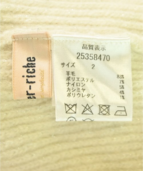Apuweiser-riche（アプワイザーリッシェ）ニット・セーター 白 サイズ:2(M位) レディース/2200690556063