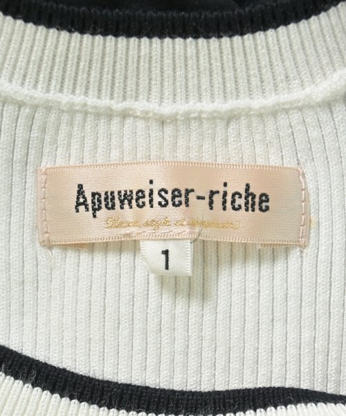 Apuweiser-riche（アプワイザーリッシェ）ワンピース 白 サイズ:1(S位) レディース/2200684788029