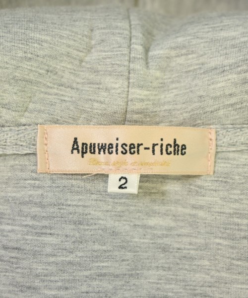 Apuweiser-riche（アプワイザーリッシェ）パーカー グレー サイズ:2(M位) レディース/2200684788050